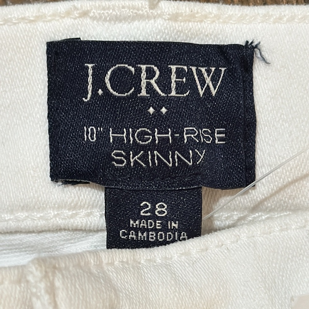J.Crew 10” High-Rise Skinny Jeans NWT - Picture 4 of 13